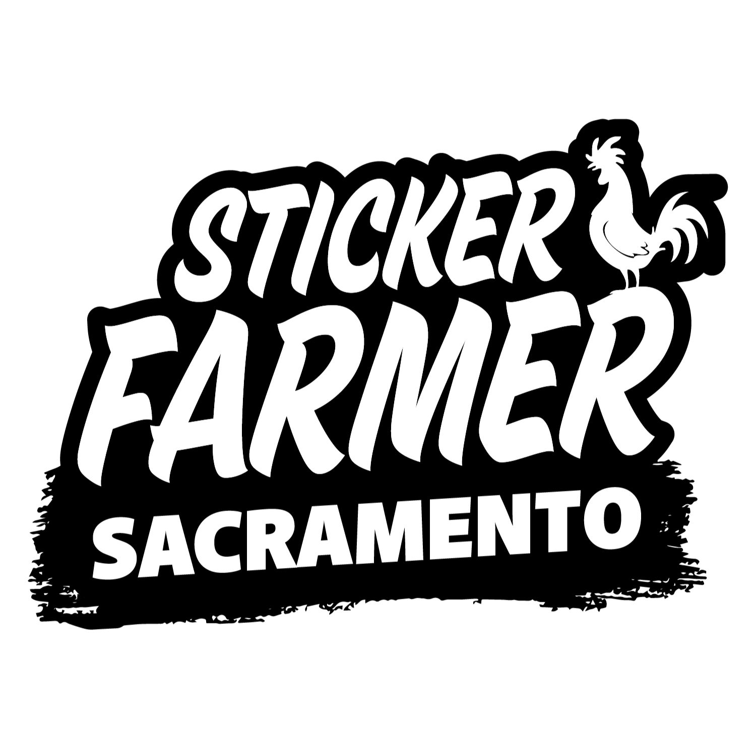 Sticker Farmer Sacramento Logo