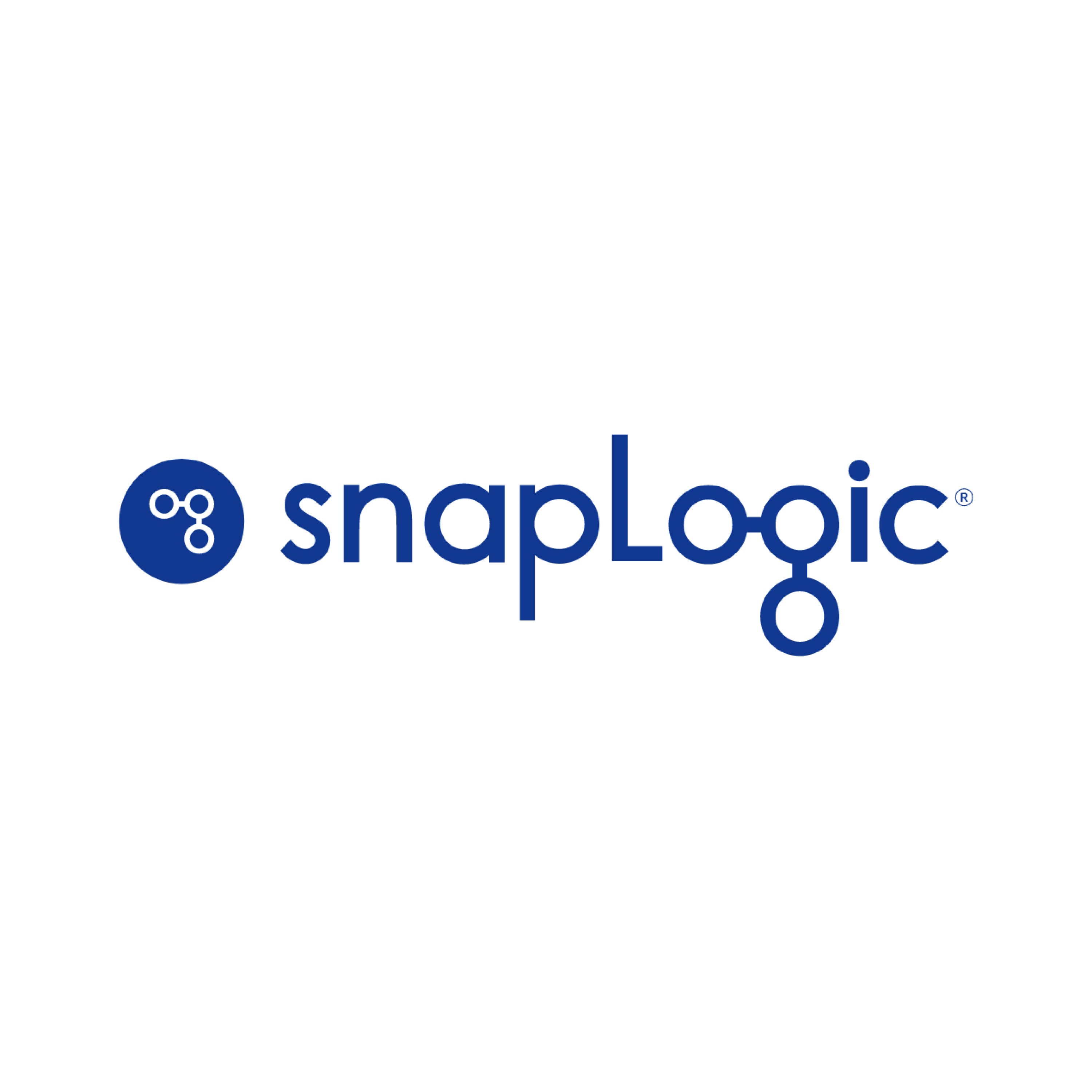 snapLogic logo on a transparent background